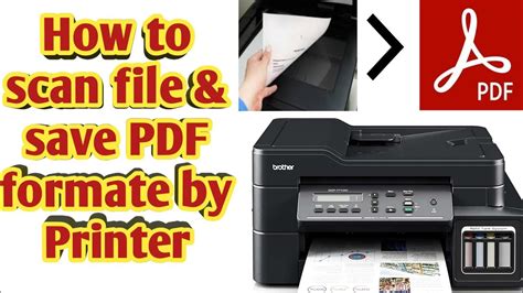 brother scan to pdf|brother scanner pdf format.